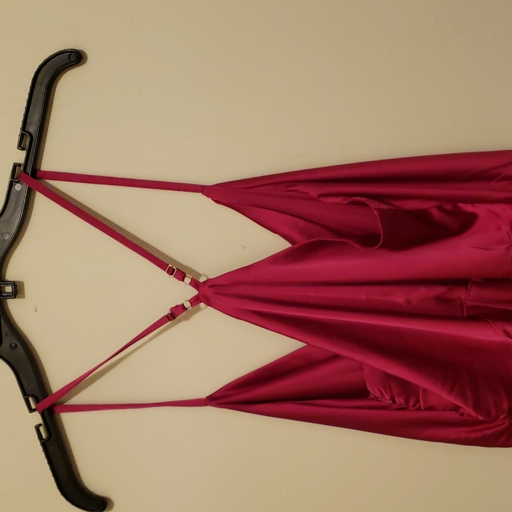 Fashion Nova Satin Dress Large - Picture 8 of 11